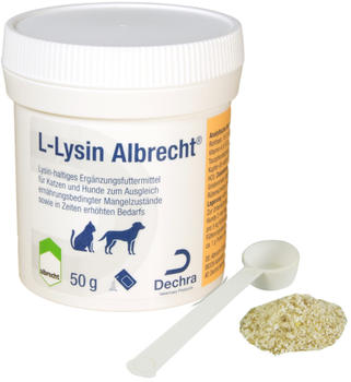Albrecht L-Lysin Pulver 50 g