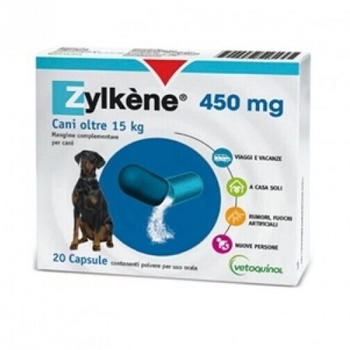 Vetoquinol Zylkene für Hunde 15-60 kg 450mg 20 Tabletten