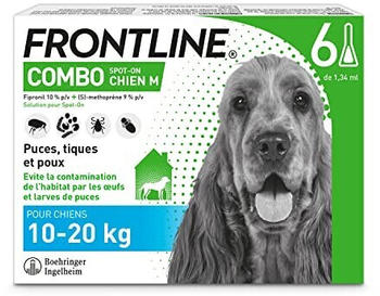 Frontline Combo Spot On Hund M 6 St&uuml;ck