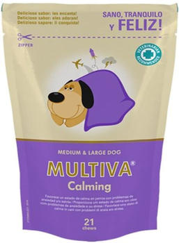 VetNova Salud SL MULTIVA Calming for medium and large dogs (21 chews)