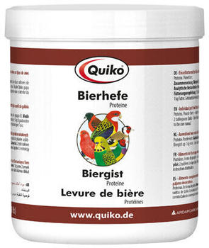 Quiko Bierhefe Eiweißreiche Ergänzung zum täglichen Futter für Ziervögel 400g (100540)