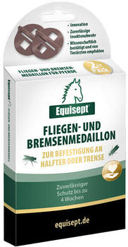 Equisept Fliegen- und Bremsenmedaillon für Pferde 2er-Pack (250914)