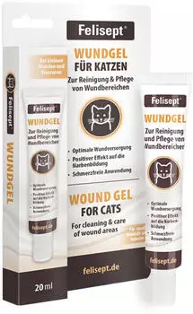 Felisept Wundgel für Katzen 20mL (250825)