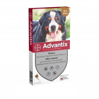 Advantix Spot On für Hunde 40-60 kg 6x6ml