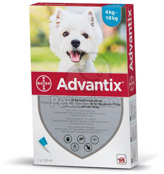 Advantix Spot On für Hunde 4-10kg 1x1ml