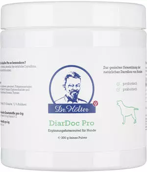 Dr. H&ouml;lter DiarDoc Pro Probiotika Hunde Pulver 300g