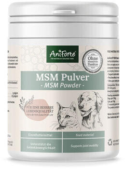 AniForte MSM Pulver f&uuml;r Hunde & Katzen 300g