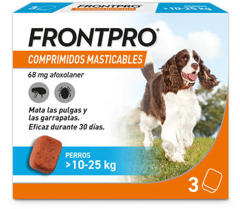 Frontline Frontpro Dogs 10-25 kg (3 Kautabletten)