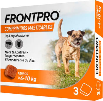 Frontline Frontpro Dogs 4-10 kg (3 Kautabletten)