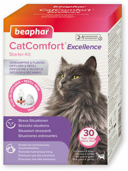 Beaphar CatComfort Excellence Pack Calming Diffuser and Refill for Cats 48ml