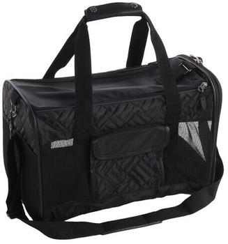 Flamingo Hunde Tragetasche Jasmine schwarz (522929)