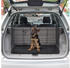 Relaxdays Hundekäfig zuhause & Auto HBT: 59 x 76 x 53 cm Faltbare Hundebox mit Boden 2 Türen Griff Stahl schwarz Medium