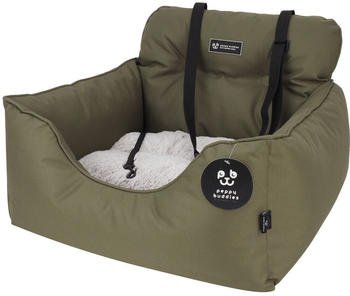 Peppy Buddies Car seat Luxury Cozy Army