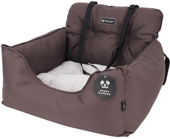 Peppy Buddies Car seat Luxury Cozy Brown