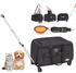 VEVOR Hundetrolley max 15,8kg schwarz