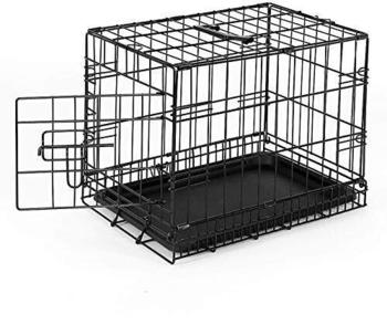 Lionto faltbarer Transportk&auml;fig schwarz 50x36x41 cm (DC00490)