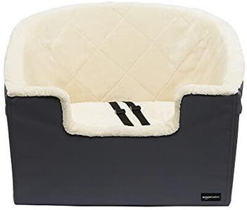 AmazonBasics Erh&ouml;hter Auto-Schalensitz Gro&szlig; grau 45,7 x 55,8 x 40,6 cm