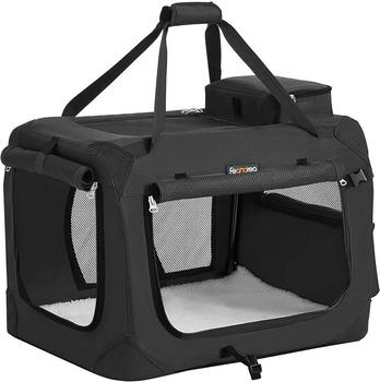 Feandrea Hundetragetasche 60x42x42cm schwarz