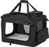 Feandrea Hundetragetasche 60x42x42cm schwarz
