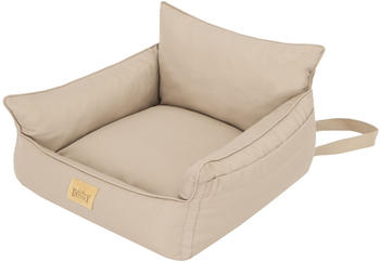 HobbyDog Bee Oxford Hundeautositz Beige