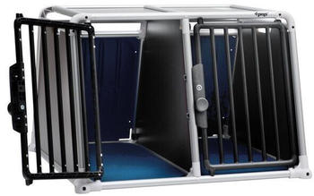 4pets Hundetransportbox ECO Black 22 L