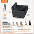 VEVOR Hunde Autositz Rückbank 75x58x50cm schwarz