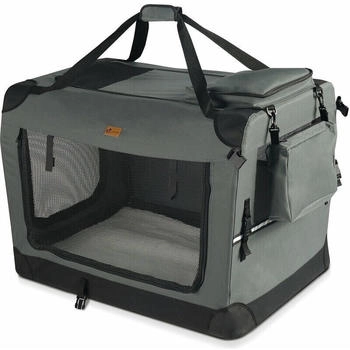 Vounot Foldable Transport Bag For Dog And Cat XL grey (8425468395869)