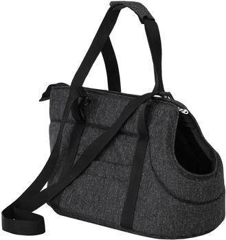 HobbyDog Modische Hundetragetasche Schwarz 30x50x32 cm