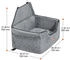 VEVOR Hundesitz Auto bis 25kg 72x52x54cm grau