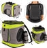 Lionto Haustier-Rucksack grau/grün