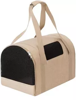 HobbyDog Hunde-/Katzentrage Tube beige