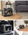 Lionto Hundetransportbox - faltbar - grau S