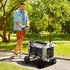 Pawhut 2 in 1 Hundewagen Hundebuggy klappbar für Hunde & Katzen bis 10 kg Katzenbuggy