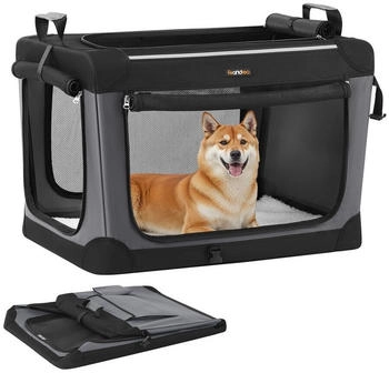 Feandrea Hundebox faltbar, Hundetasche, Oxford-Gewebe S/M 76,2 cm, 53,4 cm, 53,4 cm