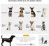 Pawhut Hundebuggy Hundewagen für kleine Hunde Katzen Pet Stroller Oxford Blau