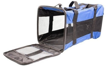 Duvo+ Reisetasche blau/schwarz für
