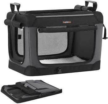 Feandrea Hundebox faltbar Oxford-Gewebe 60 x 42 cm