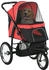 Pawhut Hundewagen Hundebuggy klappbar für Hunde & Katzen bis 20 kg Katzenbuggy
