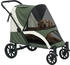 Pawhut Hundewagen Hundebuggy klappbar für große Hunde & Katzen bis 30 kg Katzenbuggy