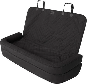 HobbyDog Hundesitz, Hundeträger für Auto "Back Oxford" Farbe schwarz