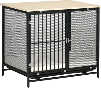 Pawhut Hundek&auml;fig, Haustierk&auml;fig Hundebox, Hundehaus, Hundeh&uuml;tte, Indoor