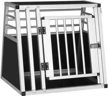 Eugad Transportbox Alu schwarz 60 x 50 x 55 cm 0010LL