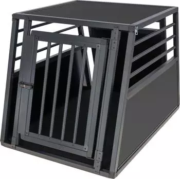 Kerbl Pet Alu-Transportbox Vacation Graphit 92x65x65,5cm