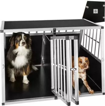TecTake Hundebox 104x90,5x69cm