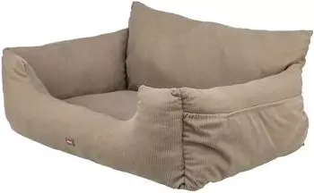 Trixie Autositz doppelt 80 x 35 x 60 cm Taupe