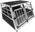 MonsterShop Aluminium Auto Hundetransportbox 50 x 89 x 69 cm