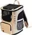Nobby Juri Hunde-Rucksack beige, 33x26x42cm, bis 8kg (64005)