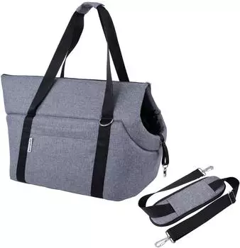 BOUTIQUE ZOO Transporttasche für Hunde bis 20 kg Gr. XL 52×35×39 cm