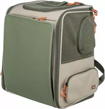 Trixie Hunde Rucksack Rocco beige/olivgrün 40 x 42 x 30 cm