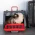 Love Story Faltbare Transportbox Kunststoff 46x35x33cm anthrazit-rot (6ANI877)